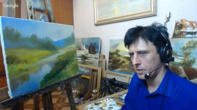Художник Александр Милюков . Фрагмент вебинара 4 смотреть онлайн