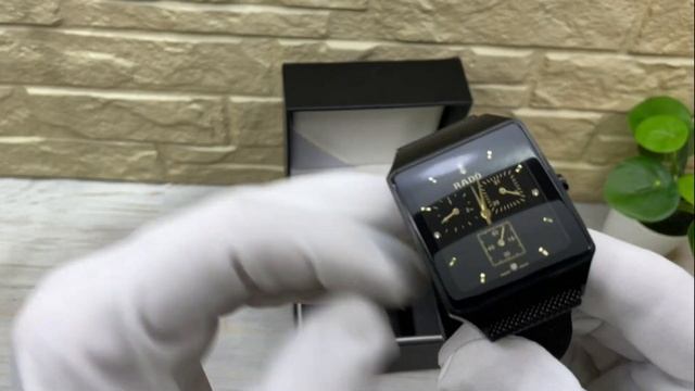 Мужские наручные часы Rado Chronograph смотреть онлайн