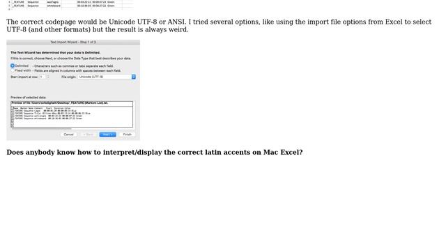 Apple: Mac Excel won't recognize Spanish/Portuguese accents (UTF8 or ANSI) смотреть онлайн