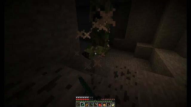 Выживание в биоме Савана в Minecraft(14) Ну вот и алмазы!!!(18+)