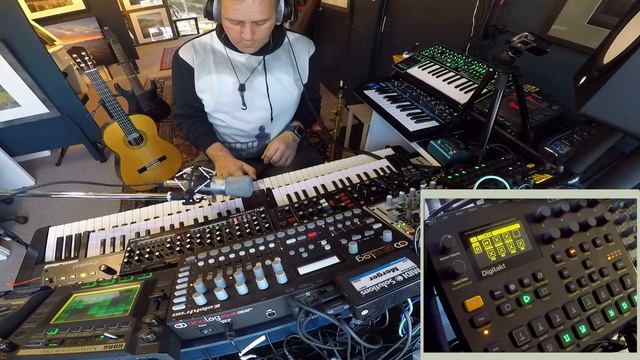 Vestrahorn Storm: Impro Analog Synth Story. #ModelD #SE02 #AnalogJam #Meditative #BlueSky смотреть онлайн