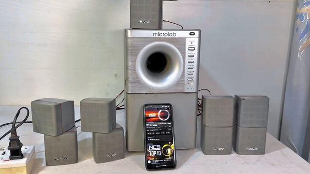 Microlab X4 5.1 Sound test смотреть онлайн