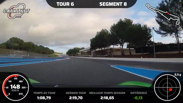 Porsche 991.2 GT3 RS MR best lap 2.17.40 Circuit du Castellet Paul Ricard смотреть онлайн