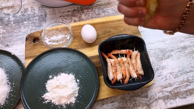 Самые вкусные креветки запечённые в панировке из кокосовой стружки. Закуска на праздник и Новый год смотреть онлайн