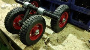 Обзор. Новая подвеска для мотобуксировщика. Весна Лето Осень.