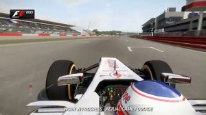 F1 2013 — круг по трассе в Сильверстоуне