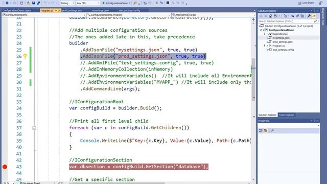 .NET Core - Configuration Management Changes - Urdu/Hindi смотреть онлайн