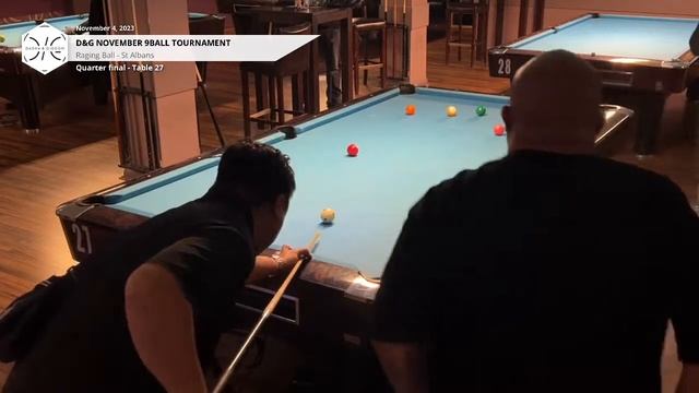 D&G November 9 Ball Tournament смотреть онлайн