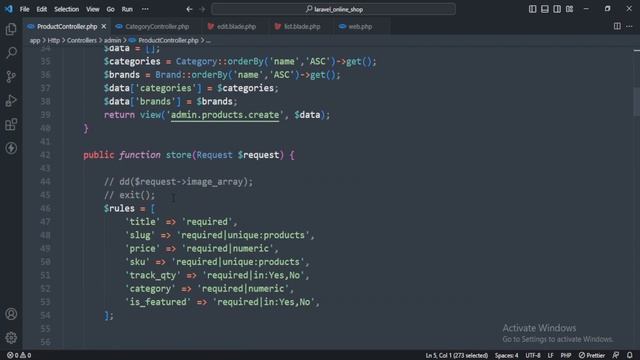 Laravel 10 Ecommerce Project | #15 Product - Edit | Admin | PHP Tech Life Hindi смотреть онлайн