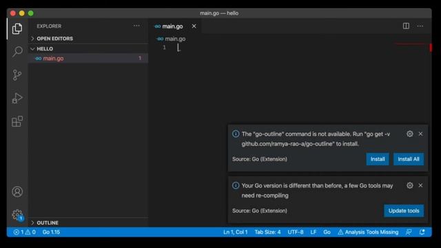 Belajar Pemrograman Go Pemula dengan Visual Studio смотреть онлайн