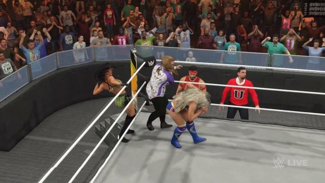 Chelsea Green & Piper Niven (c) vs Jacy Jayne & Thea Hail / Women's Tag Title / NXT #705 / WWE 2K23 смотреть онлайн