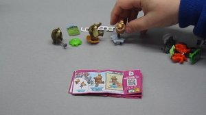МАША И МЕДВЕДЬ -7 (2019) Киндер Сюрприз - серия «MASHA AND THE BEAR - 7» из Kinder Surprise