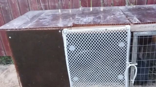 Как кролики перенесли переезд/обновили клетки/содержание кроликов/Ферма в лесу смотреть онлайн