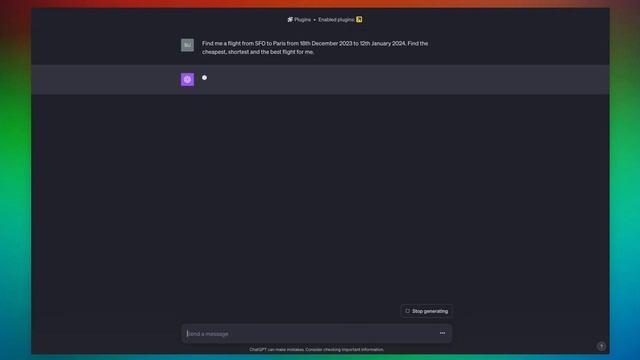 find cheapest flight with chatgpt-4 (expedia plugin) - chatgpt plugin смотреть онлайн