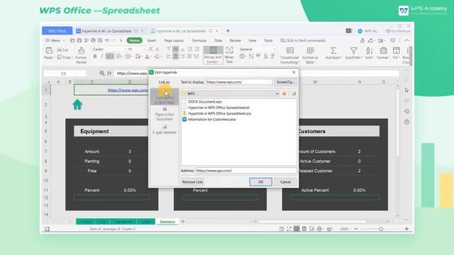 [WPS Academy] 1.4.7 Excel: Hyperlink in WPS Office Spreadsheet смотреть онлайн