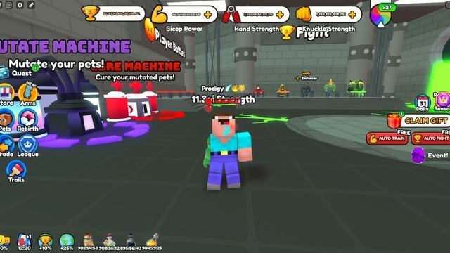 ✨? *УРАА!* 5 МИР УЖЕ ВЫШЕЛ в АРМ РЕСЛИНГ СИМУЛЯТОР КАК В НЕГО ПОПАСТЬ? ROBLOX ARM WRESTLE SIMULATOR смотреть онлайн