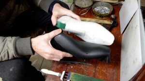 Обувь ручной работы.  Бесшовная модель. Зачем нужна зеркальность?