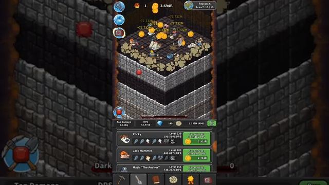 Tap Tap Dig clicking game with over 1 million fossils. смотреть онлайн