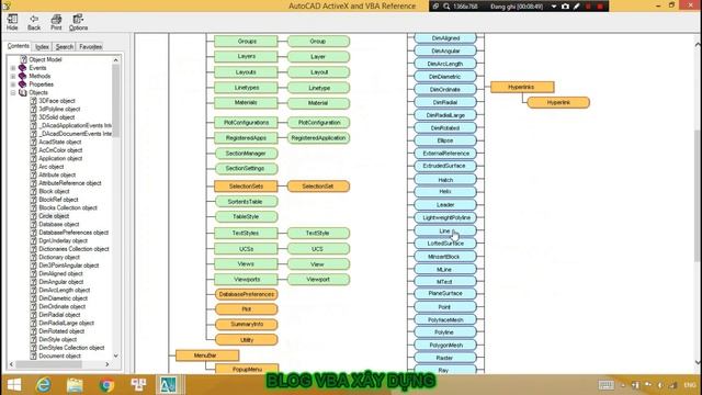 Phần 3: VBA Autocad - Bài học số 3: Mô hình đối tượng trong Autocad смотреть онлайн