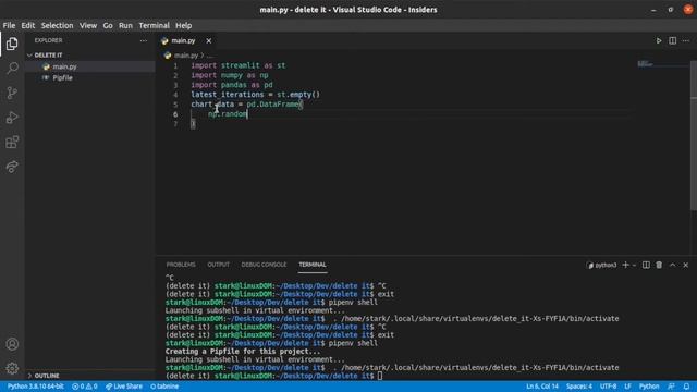 how to display Bar chart using streamlit смотреть онлайн