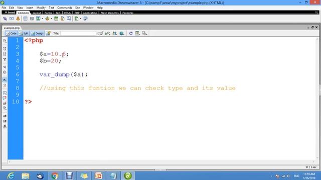 CE&IT Web Technology PHP Variable and Datatypes смотреть онлайн