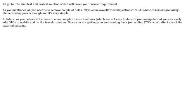 Software Engineering: Use JSON objects or POJOs in back end service? (4 Solutions!!) смотреть онлайн