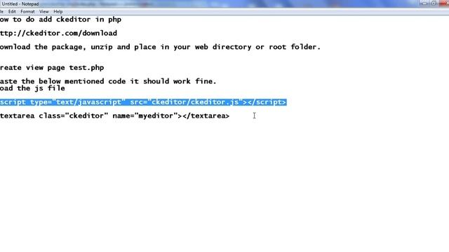 How to do add ckeditor in PHP смотреть онлайн