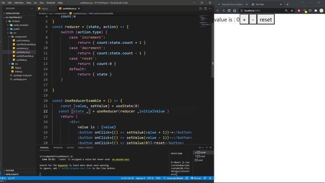 42-useReducer смотреть онлайн