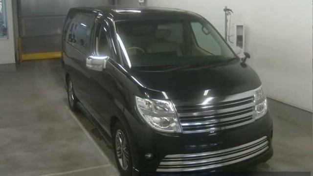 2008 NISSAN ELGRAND E51 - Japanese Used Car For Sale Japan Auction Import смотреть онлайн