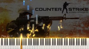 CS:GO Main Menu Music Theme (Piano Version) Piano by LK
