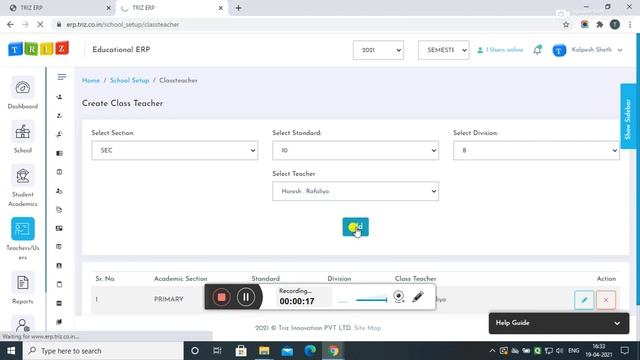 laravel Assign class teacher module no video смотреть онлайн