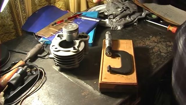 Цилиндр 139QMB, измерения...