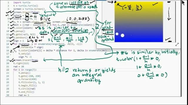Basic Python Turtle Code: Orbit смотреть онлайн