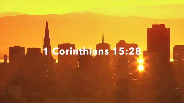 1 Corinthians 15:28    