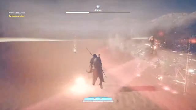 Assassin's Creed Origins - Anubis Bosskampf смотреть онлайн