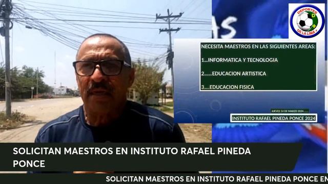 SOLICITAN MAESTROS EN EL INSTITUTO RAFAEL PINEDA PONCE , LA LIMA , HONDURAS смотреть онлайн