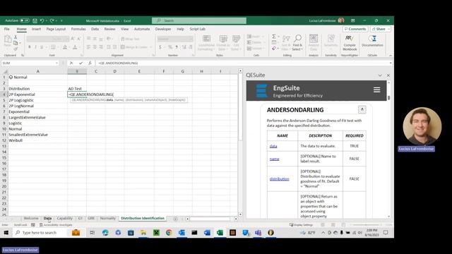 Anderson-Darling Test for Normality and More in Excel смотреть онлайн