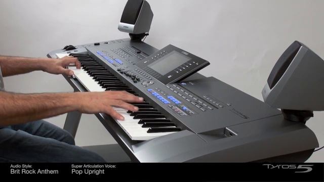Tyros5: Audio Style - Brit Rock Anthem смотреть онлайн