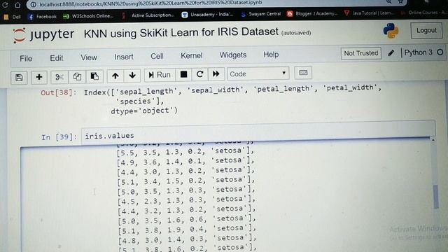 Implementation of KNN Algorithm using Iris Dataset in Jupyter Notebook | JAcademy смотреть онлайн