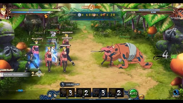 Infinite Illusion Chase Stage (With Advanced Ninjas) - Naruto Online смотреть онлайн