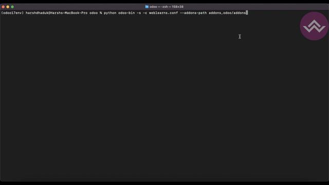 Как создать файл конфигурации для Odoo 17 смотреть онлайн