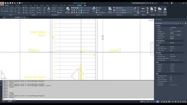 Como sair da ViewPort no AutoCAD 2020 смотреть онлайн