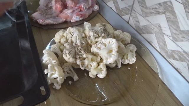 Куриные крылья с овощами запеченные в рукаве. Обед без хлопот. Простой рецепт. смотреть онлайн