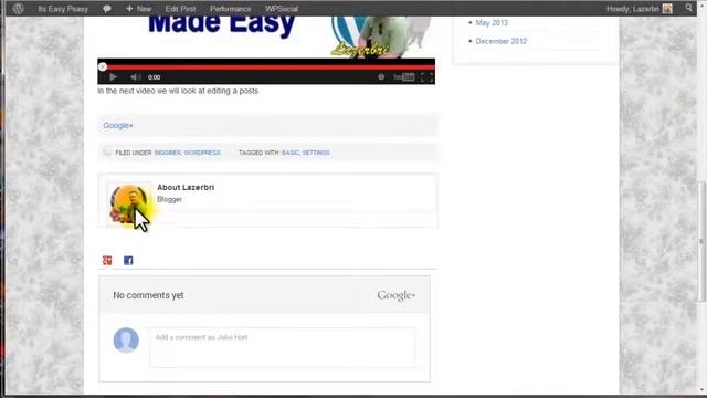 How to add your avatar to WordPress смотреть онлайн