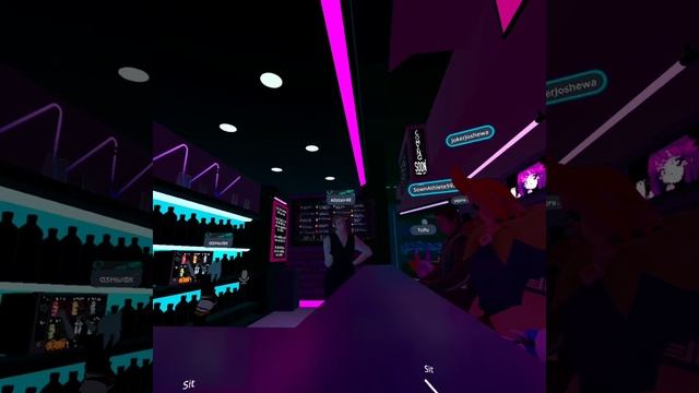 VR-Chat: Virtual Bar Hangout.(Oculus-Quest 2) смотреть онлайн