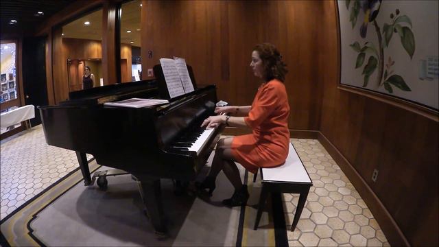 #893 США Аляска Любителям прекрасного Эля играет на рояле смотреть онлайн