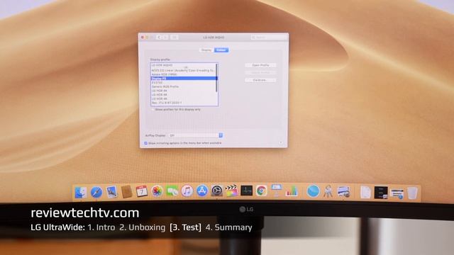 LG UltraWide HDR USB-C Monitor for Mac (35WN73A) смотреть онлайн