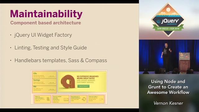 Using Node and Grunt to Create an Awesome Workflow - Vernon Kesner смотреть онлайн