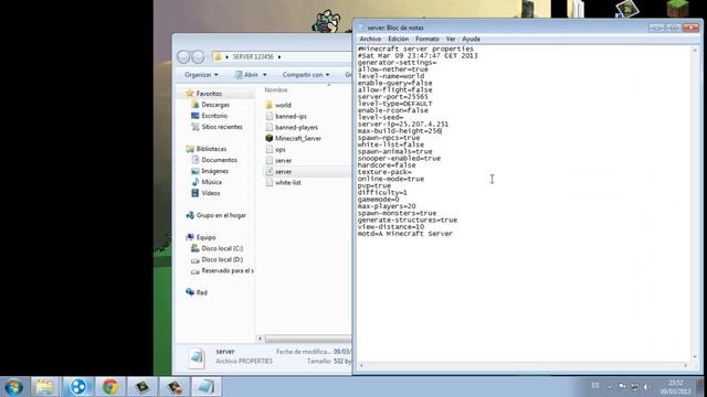 Minecraft-Como hacer un servidor java con hamachi-1.4.7 смотреть онлайн