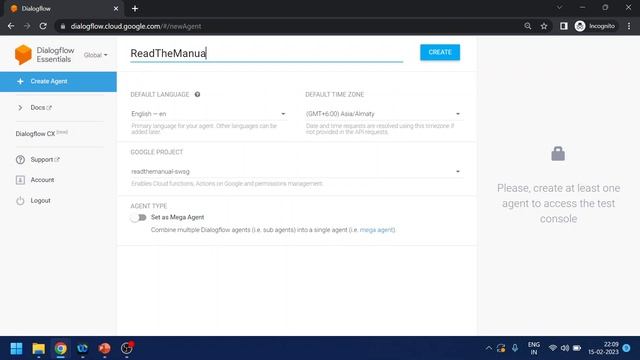 Dialogflow ES Tutorial | Overview – How to Create an Agent | ReadTheManual смотреть онлайн